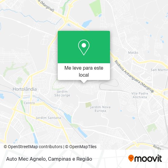 Auto Mec Agnelo mapa