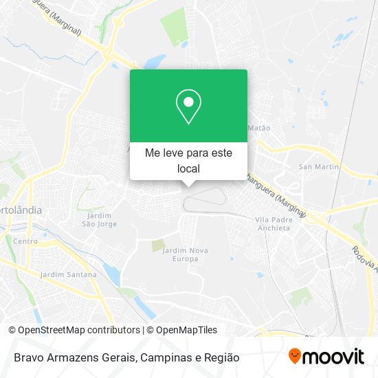 Bravo Armazens Gerais mapa