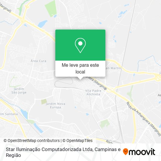 Star Iluminação Computadorizada Ltda mapa