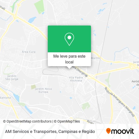 AM Servicos e Transportes mapa