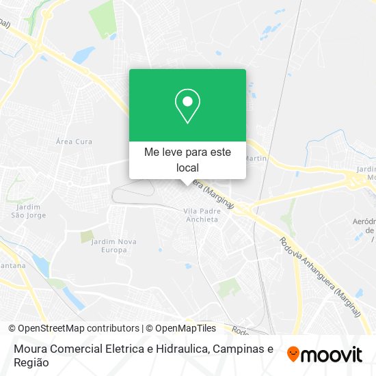 Moura Comercial Eletrica e Hidraulica mapa