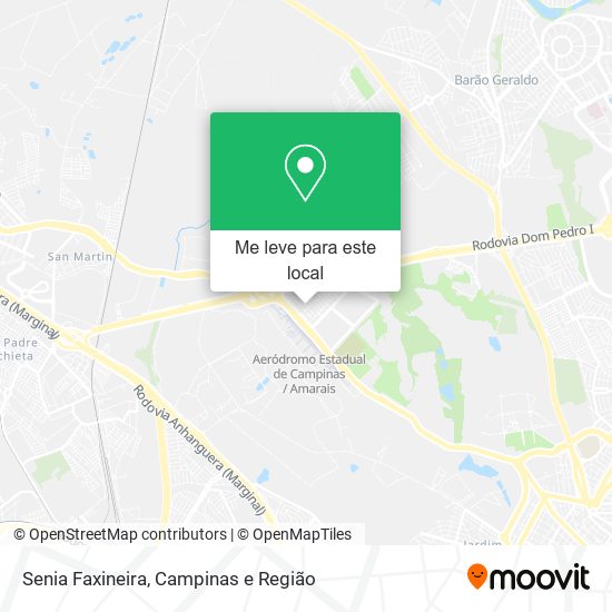 Senia Faxineira mapa