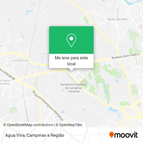 Agua Viva mapa