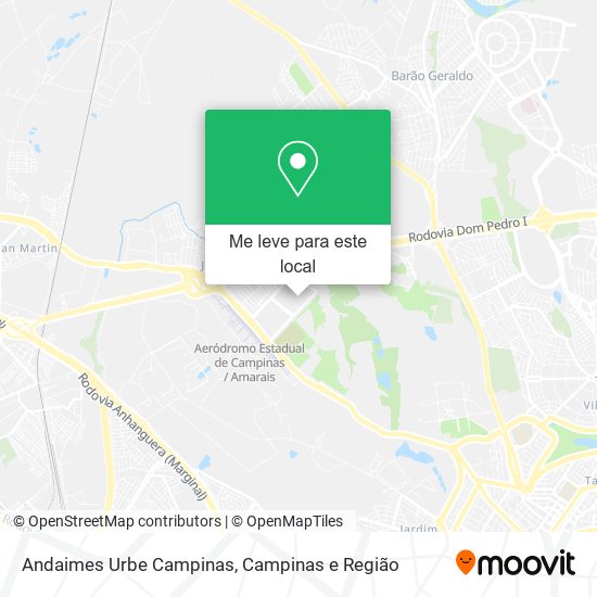 Andaimes Urbe Campinas mapa