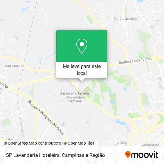 SP Lavanderia Hoteleira mapa