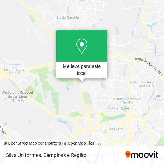 Silva Uniformes mapa