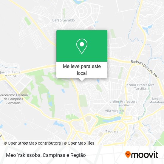 Meo Yakissoba mapa