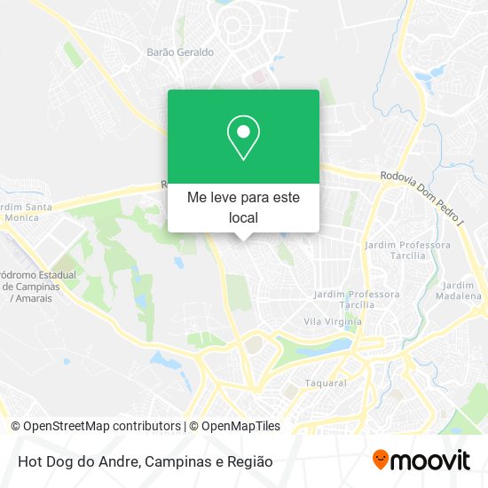 Hot Dog do Andre mapa