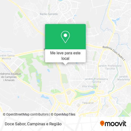 Doce Sabor mapa