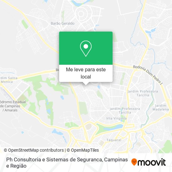 Ph Consultoria e Sistemas de Seguranca mapa