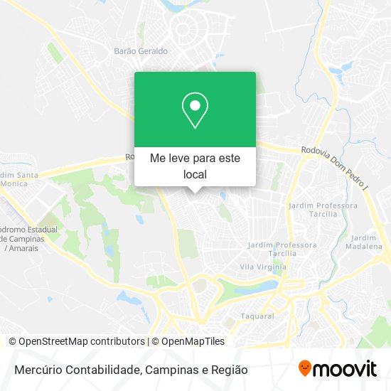 Mercúrio Contabilidade mapa