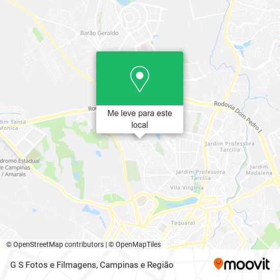 G S Fotos e Filmagens mapa