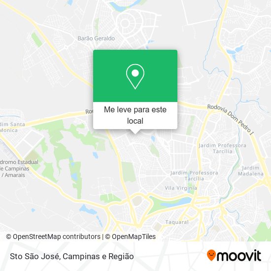 Sto São José mapa