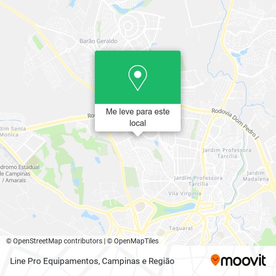 Line Pro Equipamentos mapa