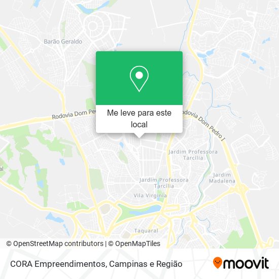 CORA Empreendimentos mapa