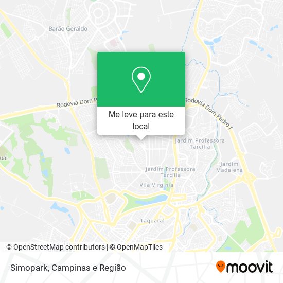 Simopark mapa