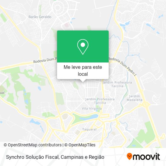 Synchro Solução Fiscal mapa