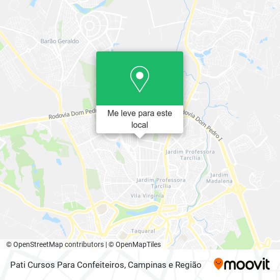 Pati Cursos Para Confeiteiros mapa