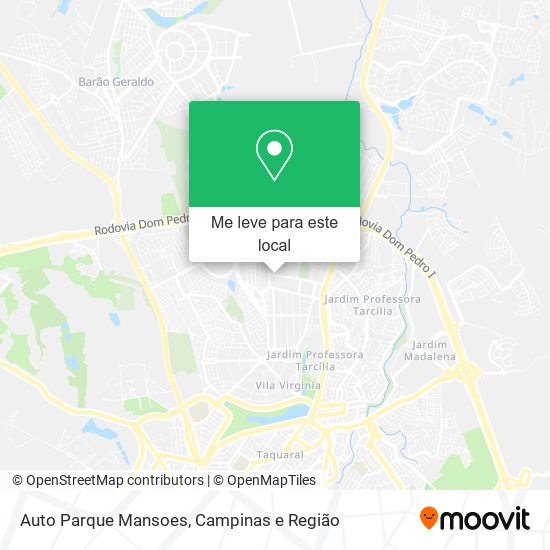 Auto Parque Mansoes mapa