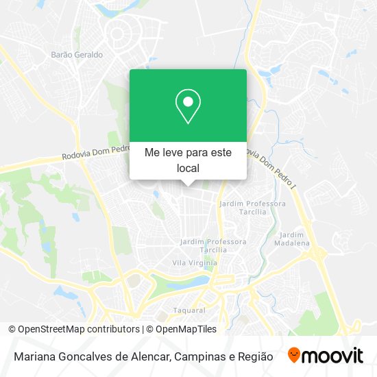 Mariana Goncalves de Alencar mapa