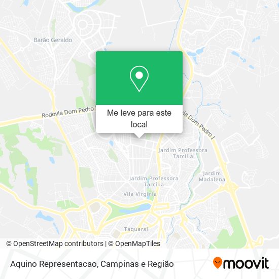 Aquino Representacao mapa