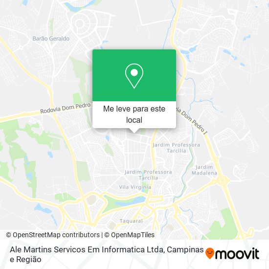 Ale Martins Servicos Em Informatica Ltda mapa