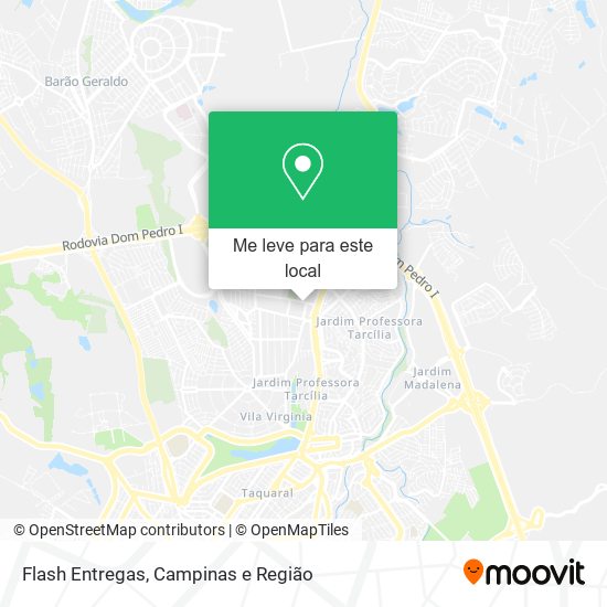 Flash Entregas mapa