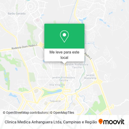 Clinica Medica Anhanguera Ltda mapa