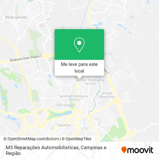 M3 Reparações Automobilisticas mapa