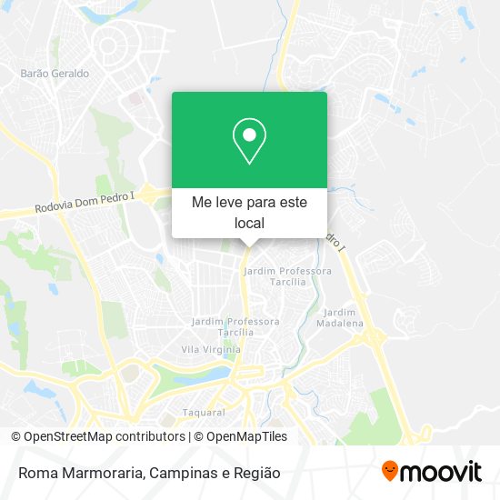 Roma Marmoraria mapa
