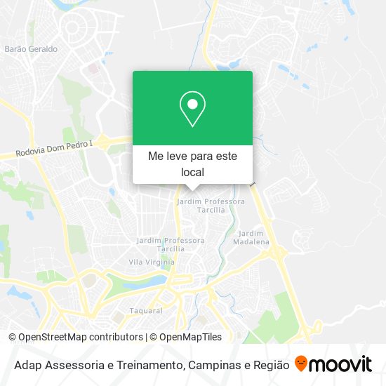 Adap Assessoria e Treinamento mapa