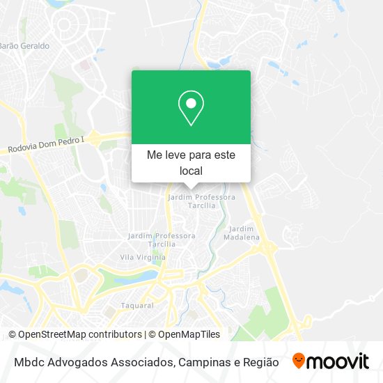 Mbdc Advogados Associados mapa