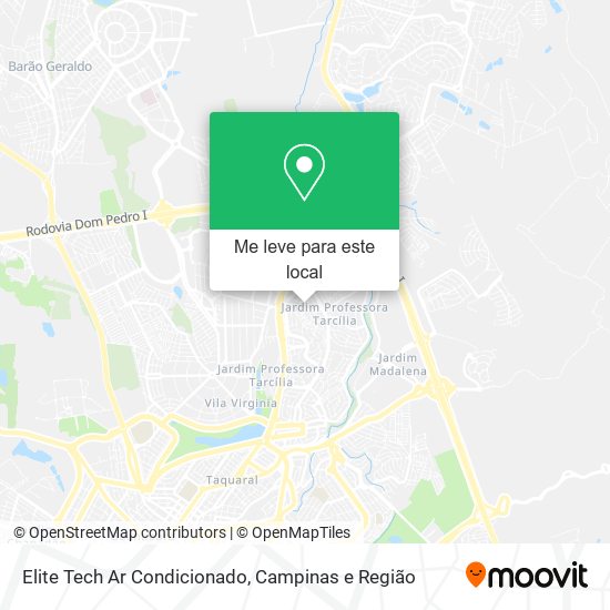 Elite Tech Ar Condicionado mapa