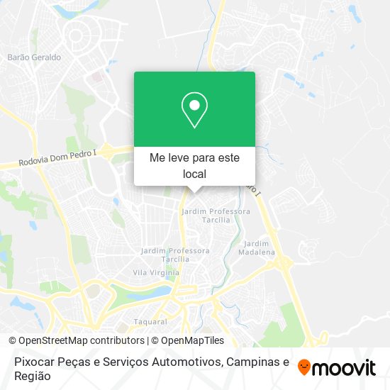 Pixocar Peças e Serviços Automotivos mapa