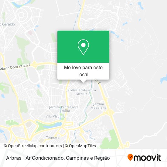 Arbras - Ar Condicionado mapa