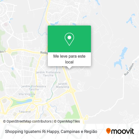 Shopping Iguatemi Ri Happy mapa