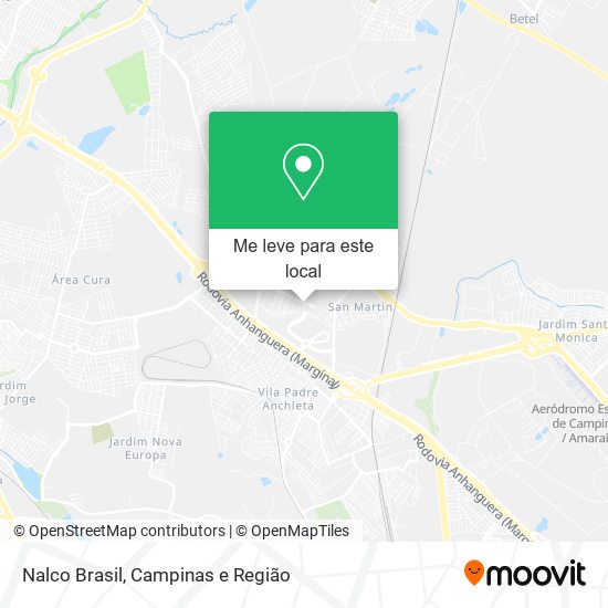Nalco Brasil mapa