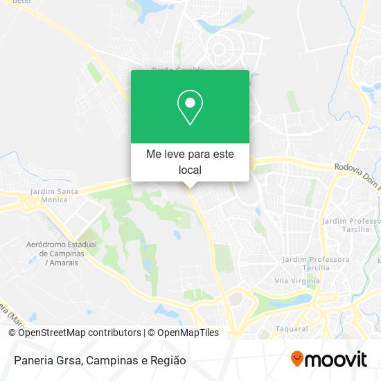 Paneria Grsa mapa