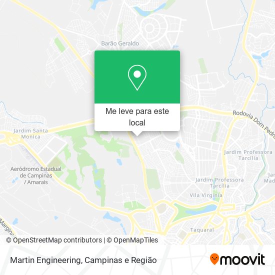 Martin Engineering mapa