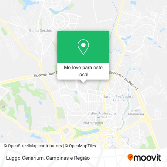 Luggo Cenarium mapa