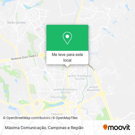 Máxima Comunicação mapa
