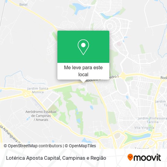 Lotérica Aposta Capital mapa