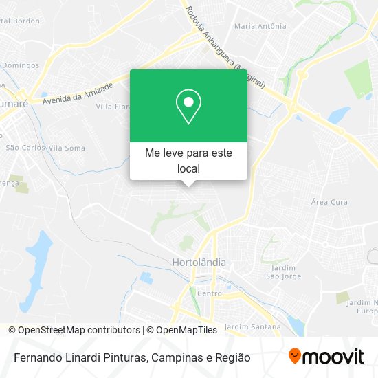 Fernando Linardi Pinturas mapa