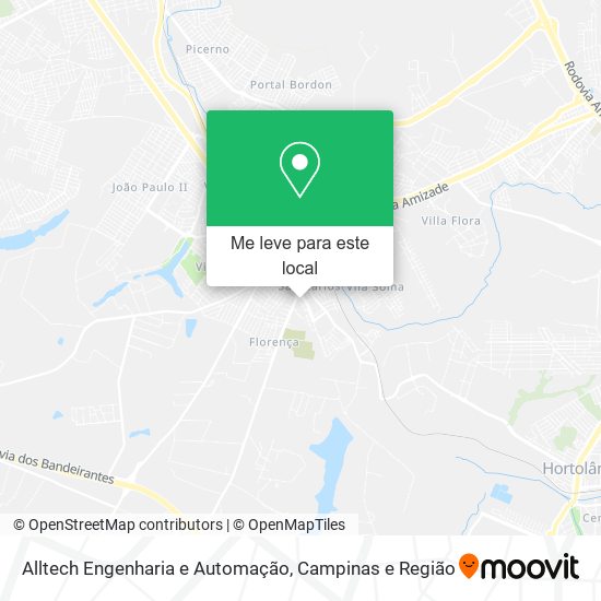 Alltech Engenharia e Automação mapa