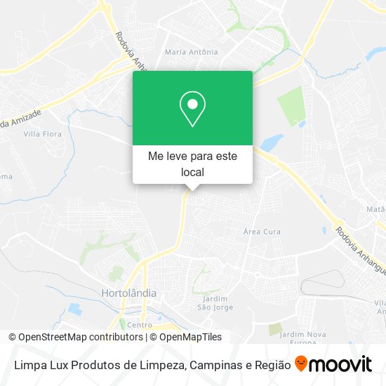 Limpa Lux Produtos de Limpeza mapa