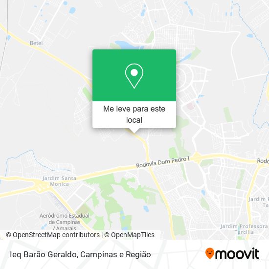 Ieq Barão Geraldo mapa