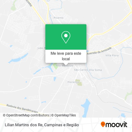 Lilian Martins dos Re mapa