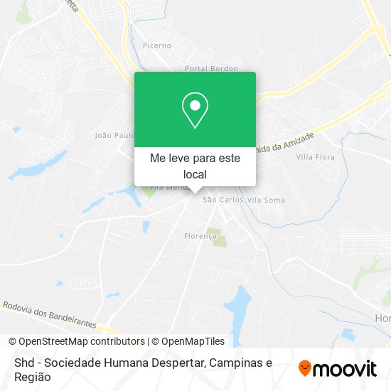 Shd - Sociedade Humana Despertar mapa