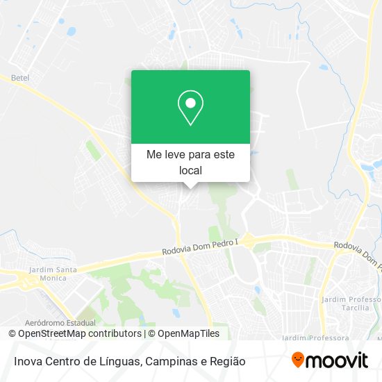 Inova Centro de Línguas mapa