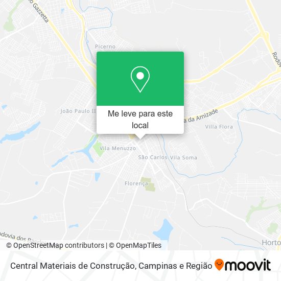 Central Materiais de Construção mapa